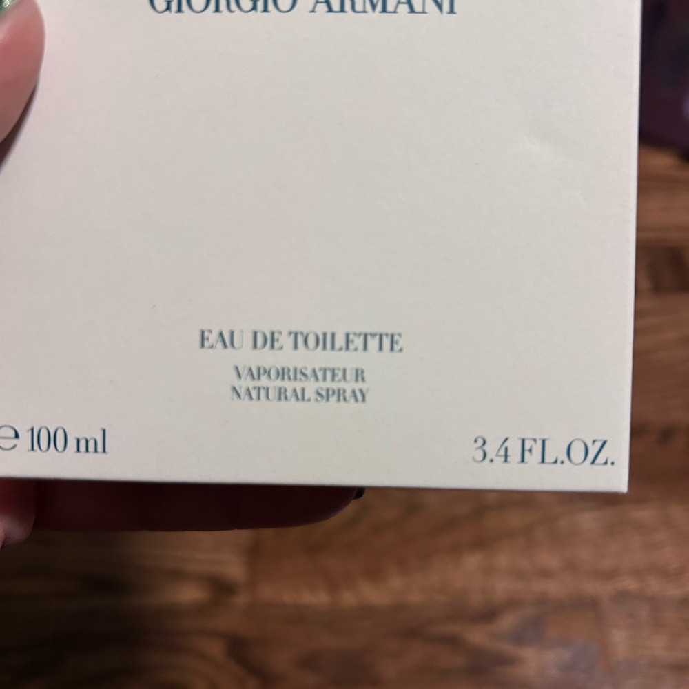 Acqua di Gio nwot women’s perfume 3.4 fl oz retired out of production NWOT - Picture 12 of 15